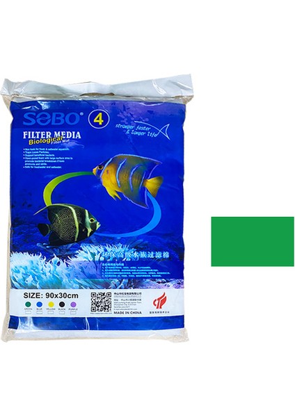 Filtre Süngeri 90X30X2 Yeşil