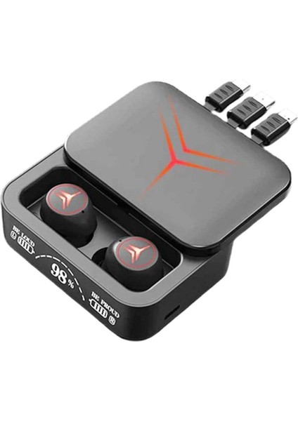 M88 Plus TWS Gaming Earbuds | ANC & LED Göstergeli Powerbank Kutulu | Bluetooth 5. 3
