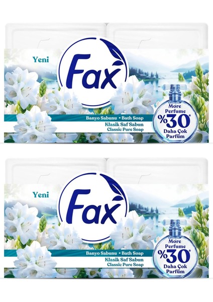 Kalıp Banyo Sabunu 600 gr Klasik Beyaz x 2 Adet