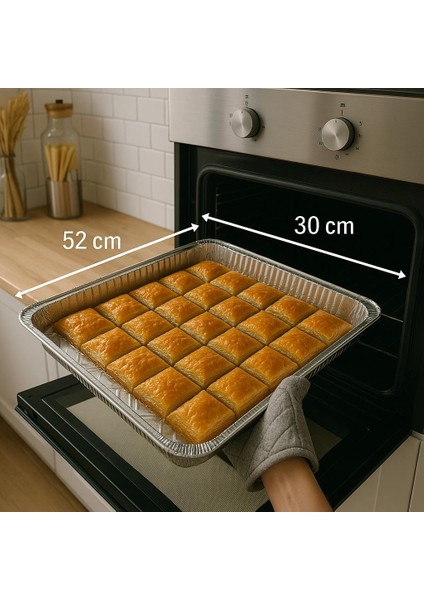 Alüminyum Baklava Tepsi 10LU fiyatları