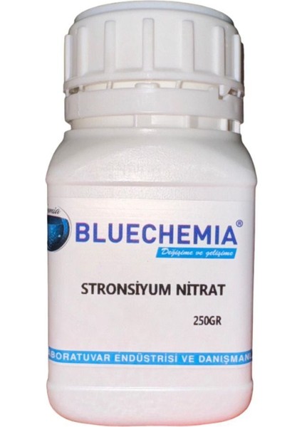 Bluechemia Stronsiyum Nitrat 250 gr