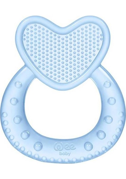 Elite Unisex Bebek Mavi Kalpli Silikon Diş Kaşıyıcı 1 Adet fiyatları