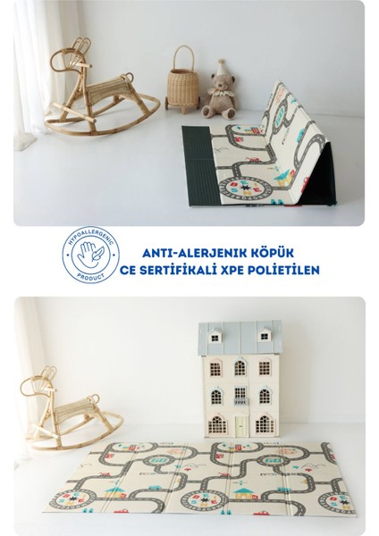 Elite Katlanabilir Çocuk Oyun Halısı, 200X130X1 cm Oyun Matı 1 Adet modelleri