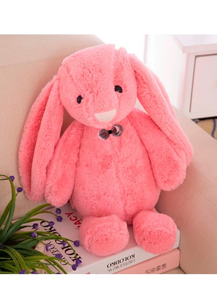 Elite Oyun ve Uyku Arkadaşım Sevimli Uzun Kulak Bunny Peluş Tavşan 65 cm ( %100 Yerli Ürün) 1 Adet