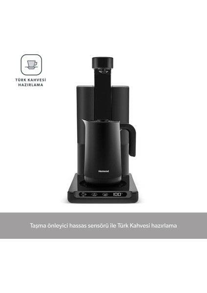 Smart Royaltea Plus 1781H 2 In 1 Wifi Otomatik Çay ve Türk Kahve Makinesi Inox modelleri
