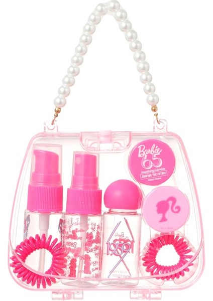 Barbie Lisanslı Çanta Şeklinde Seyahat Seti (7 Adet)