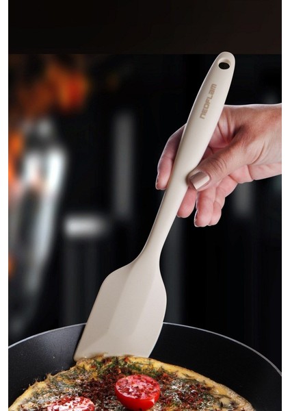 Silikon Spatula Bej
