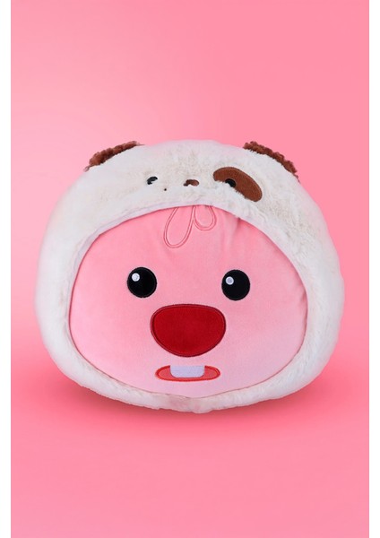 Zanmang Loopy Lisanslı Kostümlü Peluş Yastık (40CM) - Köpek