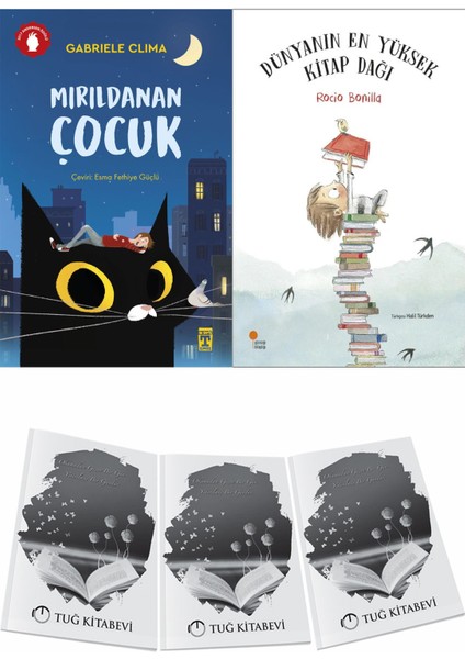 Mırıldanan Çocuk ve Dünyanın En Yüksek Kitap Dağı + Hediyeli