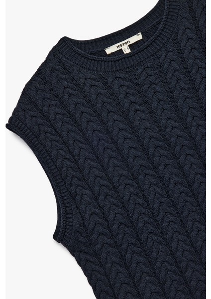 Kolsuz Bisiklet Yaka Saç Örgü Süveter modelleri