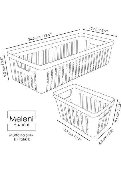 14 Parça Modüler Kaşıklık Seti - Çok Amaçlı Çekmece Içi Düzenleyici Mutfak Organizer Kepçelik Beyaz