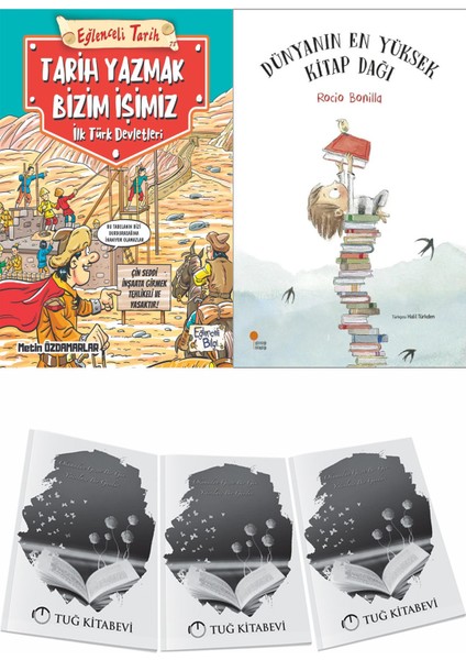 Tarih Yazmak Bizim Işimiz Ilk Türk Devletleri ve Dünyanın En Yüksek Kitap Dağı + Hediyeli