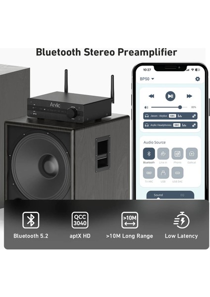 BP50 Bluetooth Preamfi