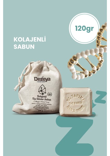 Taş Dövme Kolajenli Doğal Sabun