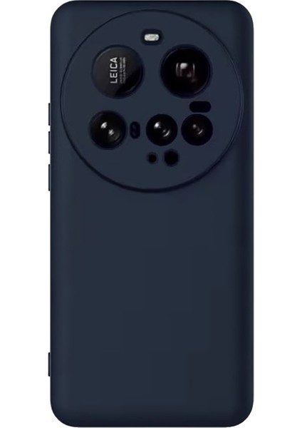 Xiaomi 15 Ultra Uyumlu Kılıf Mara Lansman Soft Silikon Içi Kadife Lacivert