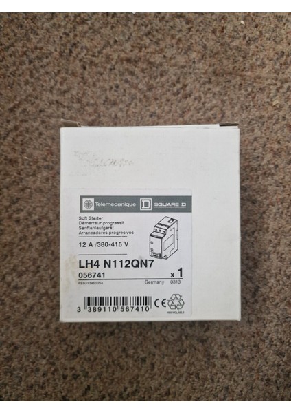 Lh4 N112QN7 12A 380-415V Yumuşak Yolverici Soft Starter
