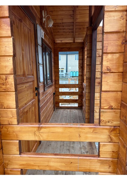 Taşınabilir Ahşap Ev – 17 M²