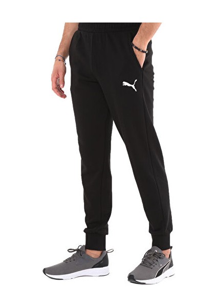ESS Logo Pants 586716-51 ERKEK Siyah Eşofman Altı