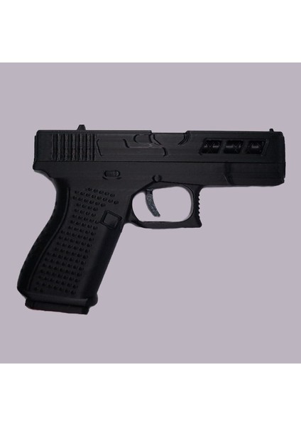 Elite Glock 19 Türk Bayrağı Hareketli Kapak ve Tetik Oyuncak Tabanca Silah 1 Adet