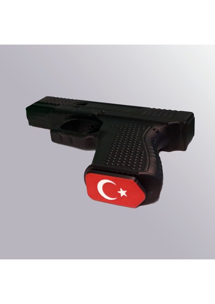Elite Glock 19 Türk Bayrağı Hareketli Kapak ve Tetik Oyuncak Tabanca Silah 1 Adet fiyatları