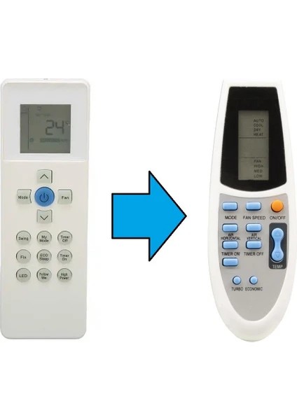 RG67N BGEF-RG67V BGEF-RG67G(2S)/BGEF Klima Kumanda