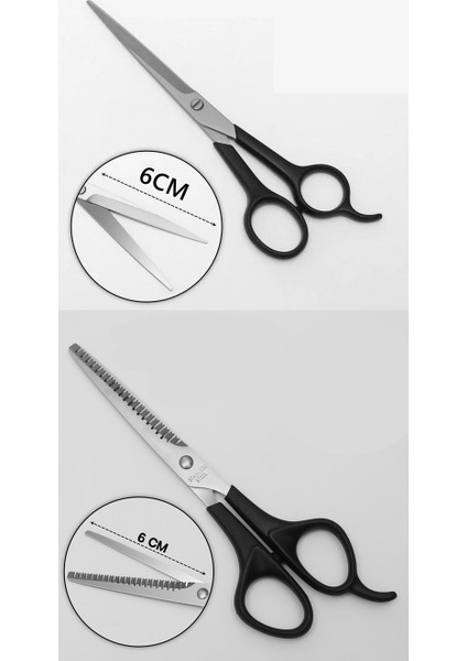 Turk Berber Makas Ara Makas Seti Profesyonel 6.5 inç Çelik - MCT9246-5603