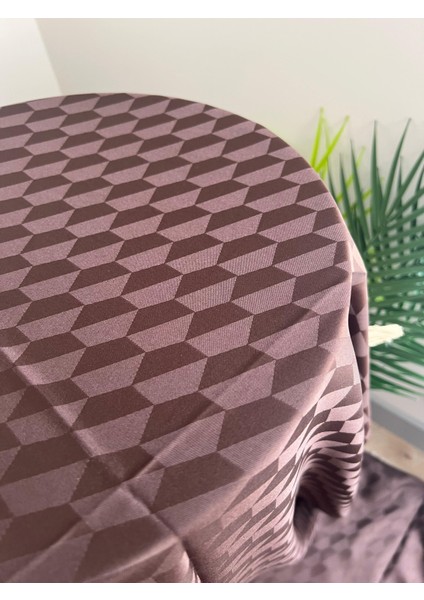 Vavscarfs Koza Desen Pamuk Jakar Şal Koyu Kahve modelleri