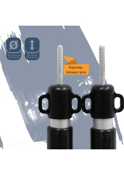 Campair Tarp Pole 2'li Teleskopik Tarp & Çadır & Gölgelik Direği indirimleri