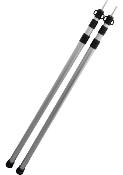 Campair Tarp Pole 2'li Teleskopik Tarp & Çadır & Gölgelik Direği