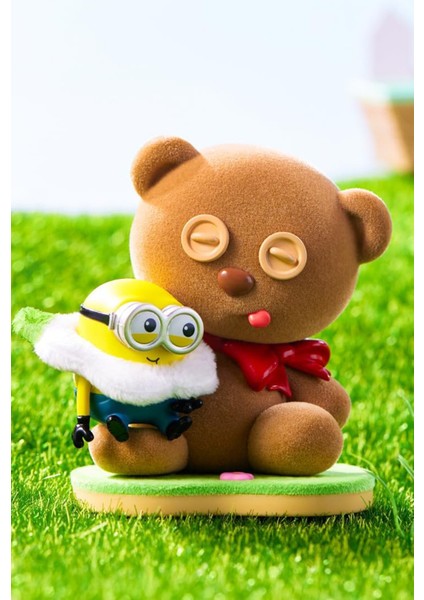 Minions Lisanslı Çiçek Bahçesi Sürpriz Figürlü Kutu Blind Box modelleri