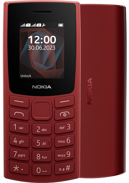 105 TA-1557 Tuşlu Cep Telefonu Red (2 Yıl Türkiye Distribütör Garantili)