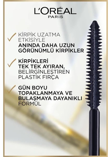 L'oréal Paris Telescopic Maskara - Siyah 2'li