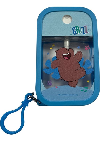 We Bare Bears Lisanslı Seyahat Şişe Seti - Boz Ayı