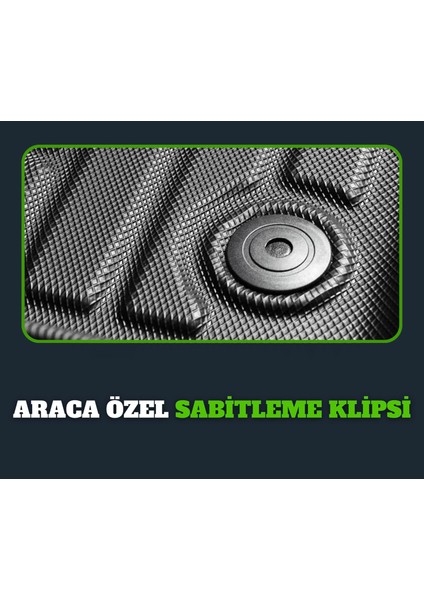 Renault Fluence 2009 ve Sonrası Premium Havuzlu Oto Paspas