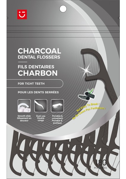 Bambu Kömürlü Çift Yönlü Diş Ipi 180'LI fiyatları