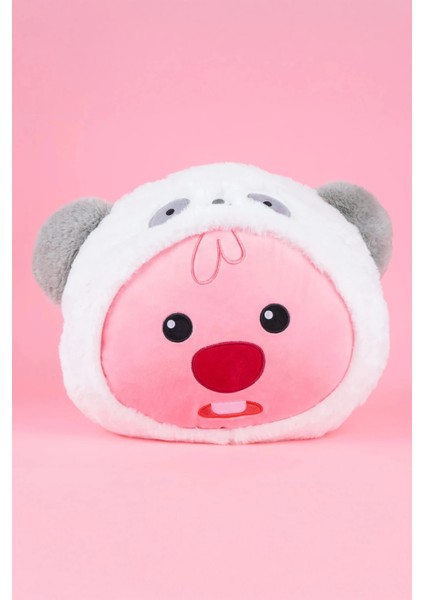 Zanmang Loopy Lisanslı Kostümlü Peluş Yastık (40CM) - Panda
