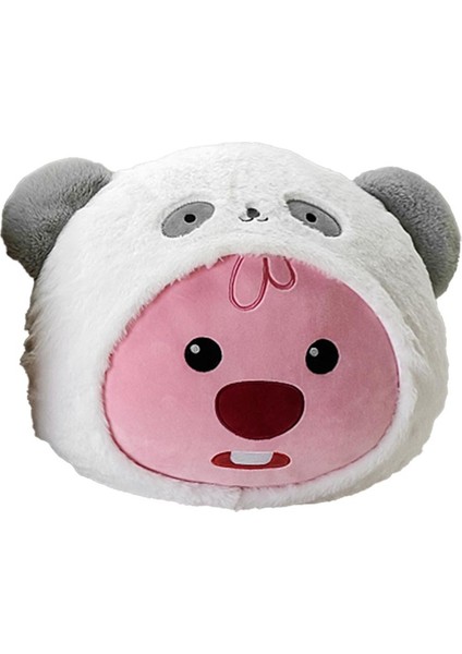 Zanmang Loopy Lisanslı Kostümlü Peluş Yastık (40CM) - Panda indirimleri