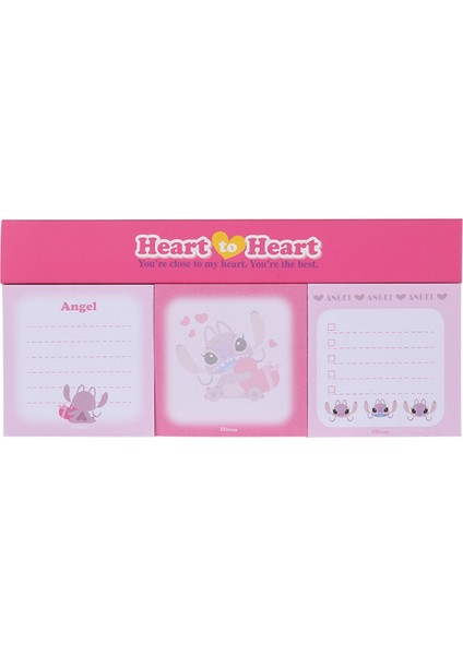 Disney Lilo&stitch Lisanslı Not Kağıdı (3*50 Yaprak, Angel)