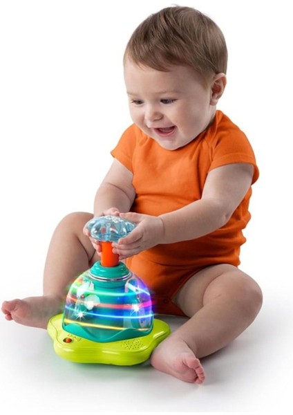 Elite Bright Starts Press &amp; Glow Spinner Müzikli Bebek Oyuncağı, Nedeni Bul Sonucu Gör, 6 Aylık ve Üz 1 Adet fiyatları