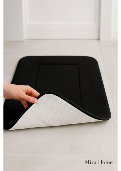 Kaydırmaz Tabanlı Welsoft Yumuşak Banyo Ayak Paspası 50X80 cm