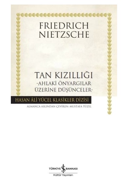 Tan Kızıllığı - Hasan Ali Yücel Klasikleri
