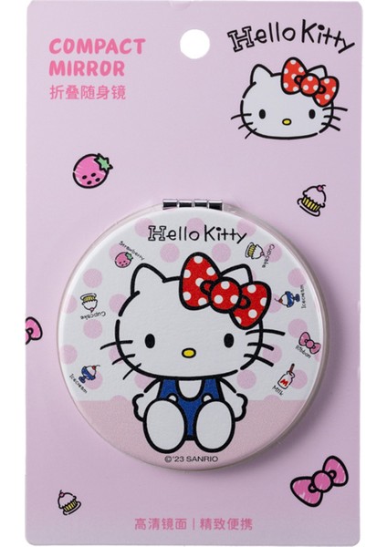 Hello Kitty Lisanslı Çift Taraflı Katlanabilir Ayna (Yuvarlak) fırsatları