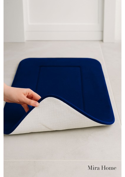 Kaydırmaz Tabanlı Welsoft Yumuşak Banyo Ayak Paspası 50X80 cm