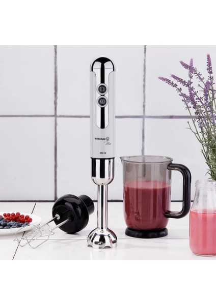 Mia Vanilya Krom Mega Blender Set A447-14 fırsatları