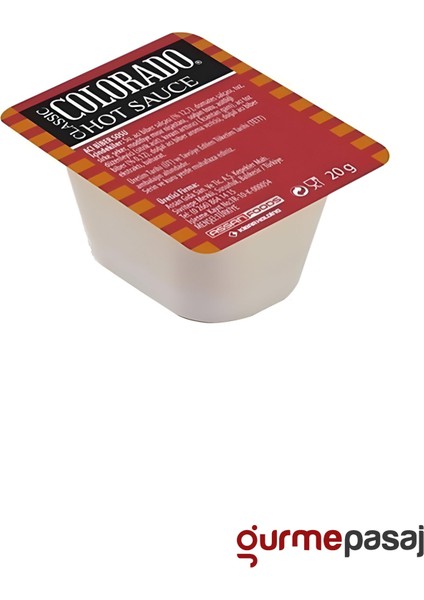 Küvet Hot Chili (Acı Biber) Sos 20 G x 120 Adet