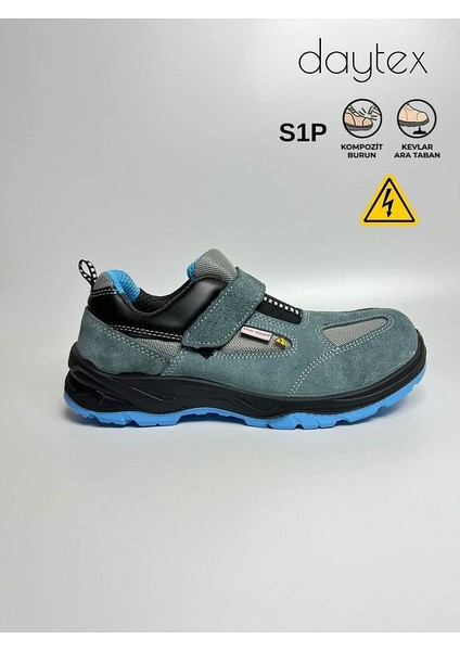 Overguard S1P Kompozit Burun Kevlar Ara Taban Yalıtkan Elektrikçi Iş Ayakkabısı Rahat Hafif fiyatları