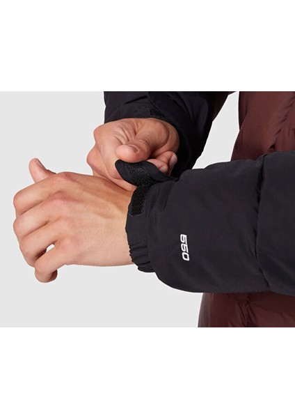 M Hmlyn Down Parka Erkek Outdoor Montu (550 Dolgu Kaz Tüyü) NF0A4QYXLOS1 Bordo fırsatları
