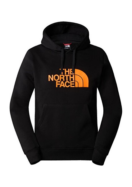 Drew Peak Pullover Erkek Siyah Kapüşonlu Sweatshirt