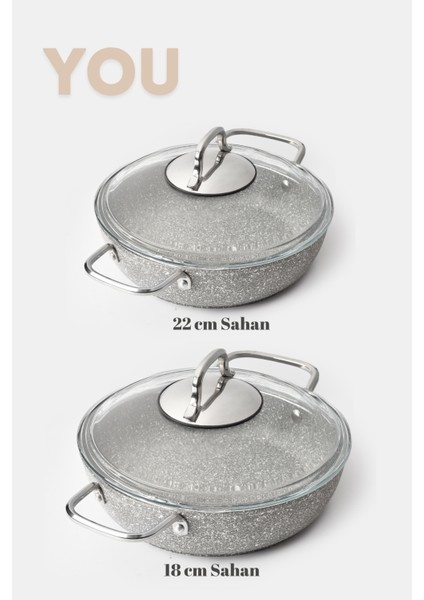 You Granit 4 Parça Sahan Set