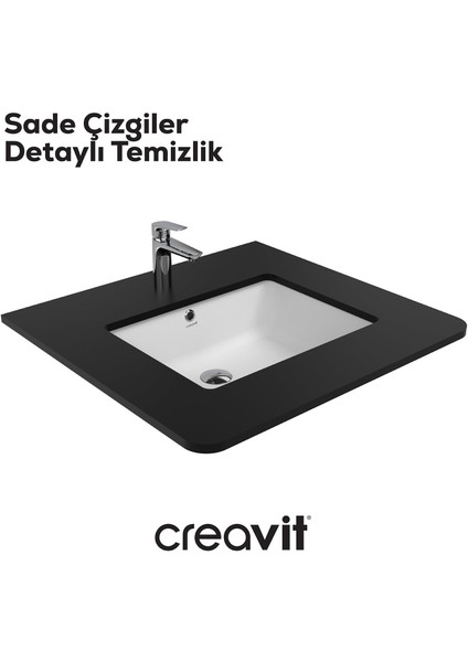 Tezgah Altı Lavabo 38*51 cm Beyaz modelleri